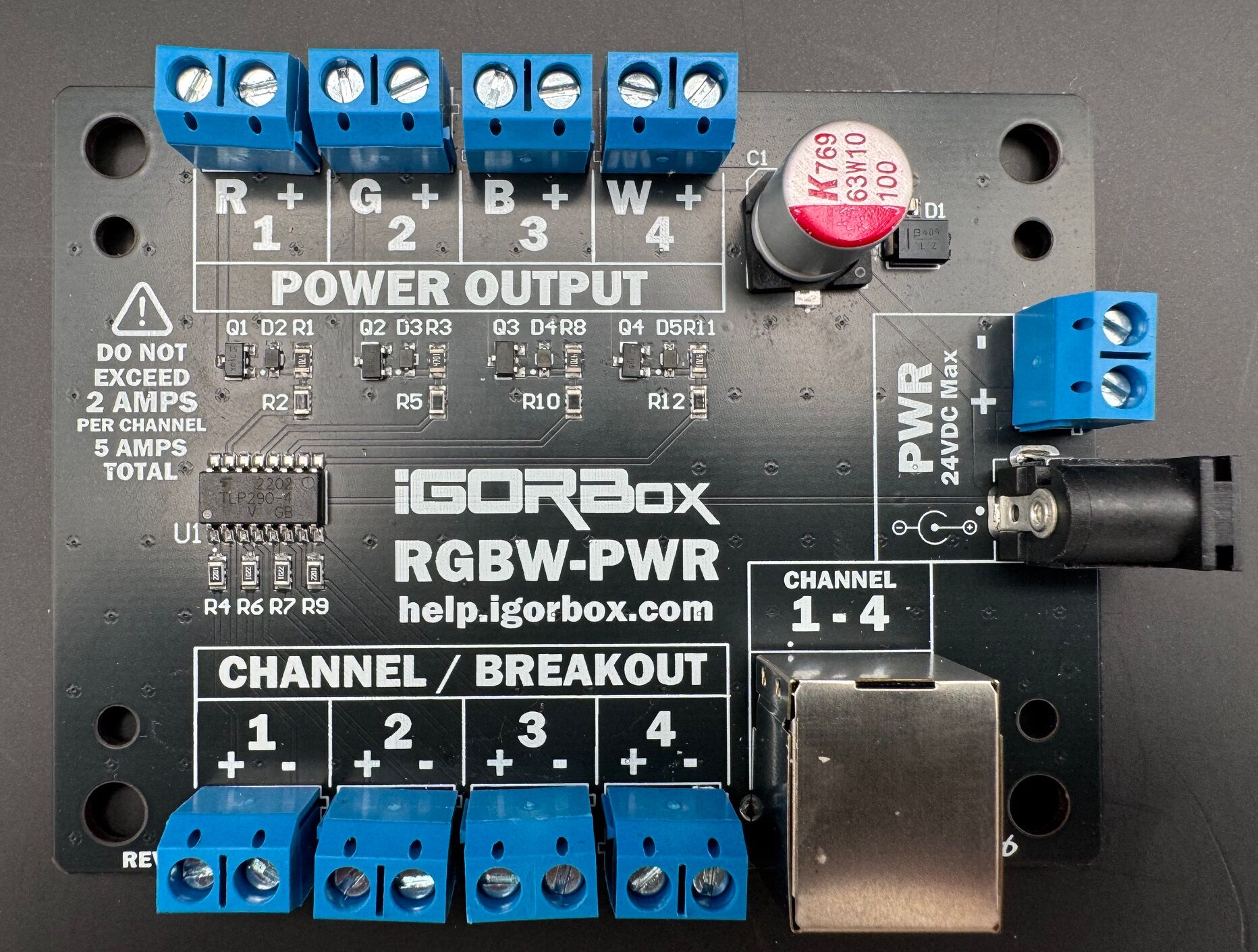 RGBW-PWR Overhead